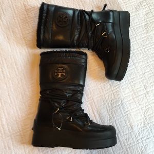 tory burch cliff snow boots
